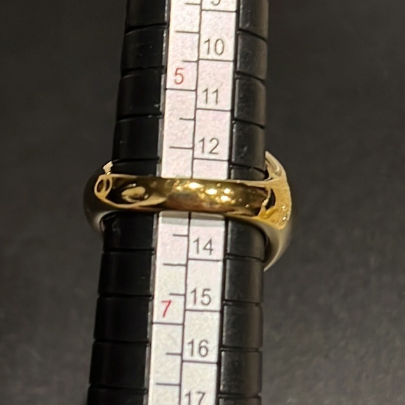 Solid 14K Bold Dome Ring